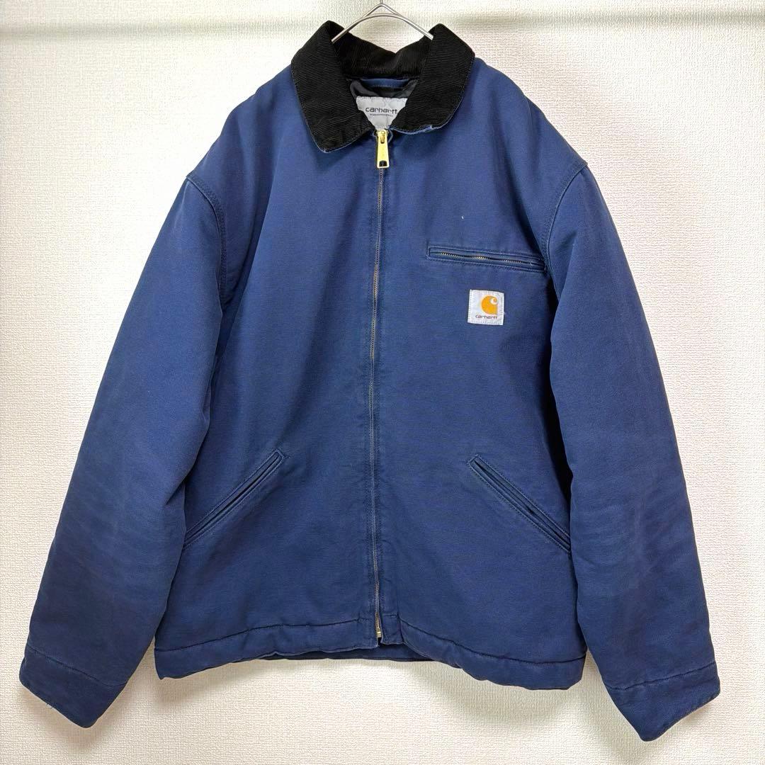 【希少 入手困難】カーハート デトロイト ジャケット　ブルー