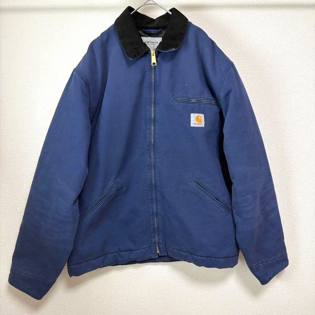 【希少 入手困難】カーハート デトロイト ジャケット　ブルー