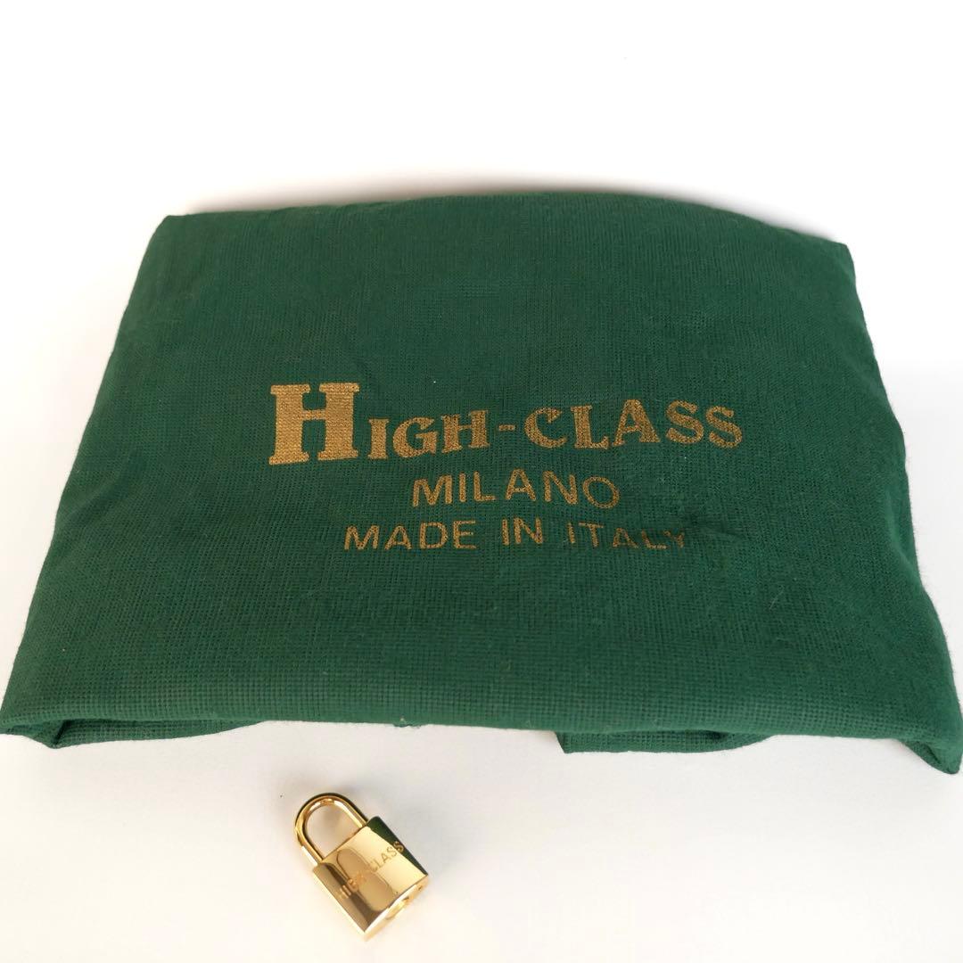 新品保管品✨ HIGH CLASS ハイクラス バッグ ゴールドネイビー 40