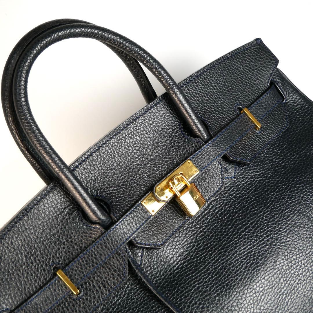 新品保管品✨ HIGH CLASS ハイクラス バッグ ゴールドネイビー 40