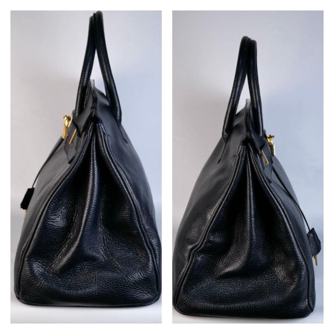 新品保管品✨ HIGH CLASS ハイクラス バッグ ゴールドネイビー 40