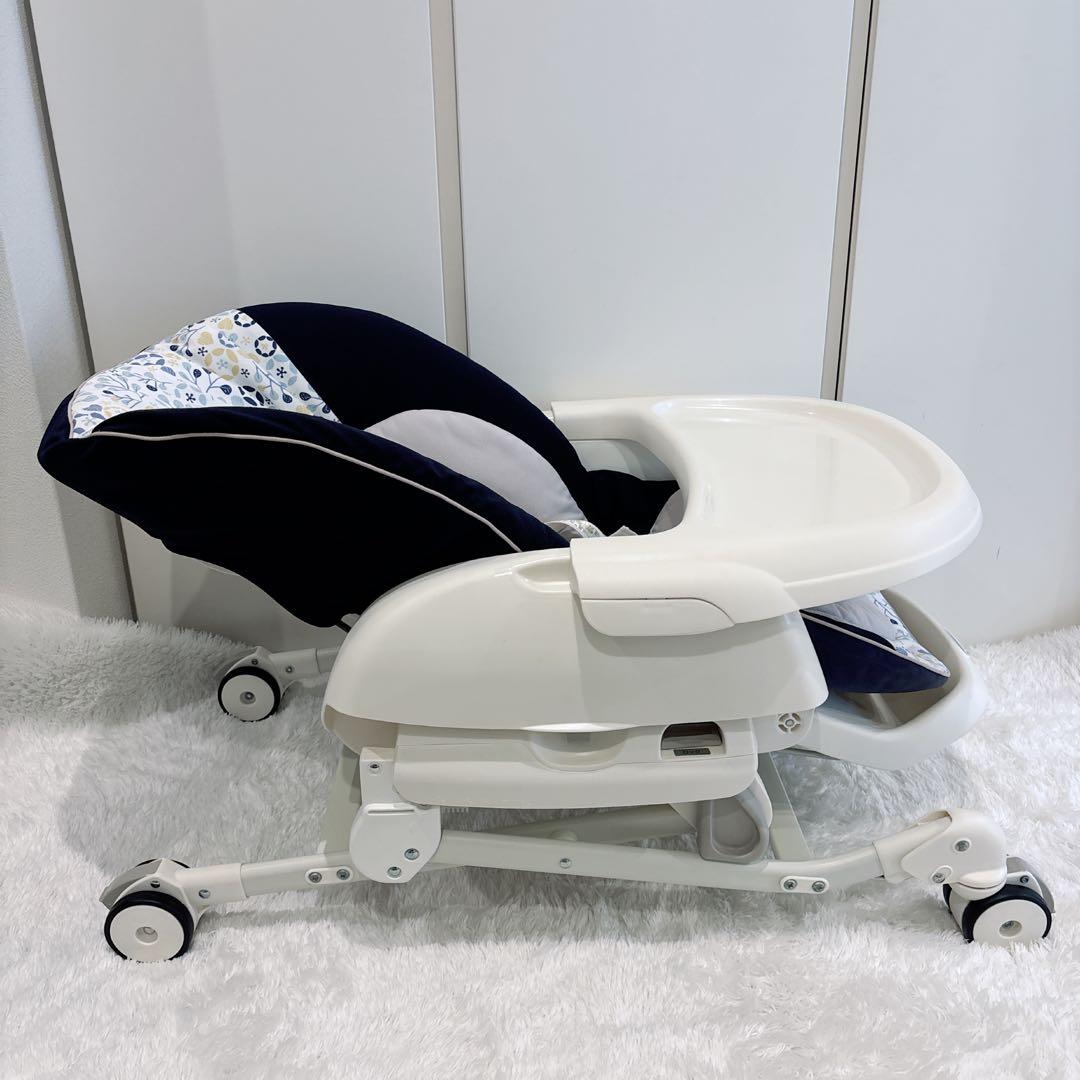 【美品】Combi ベビーステーション ✨限定モデル✨ハイローチェア