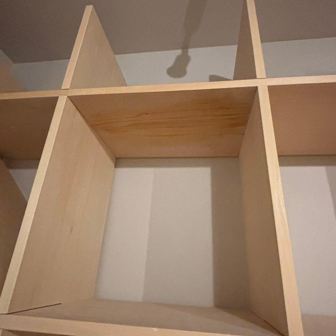 マルゲリータ　壁一面の本棚　奥行250mm 7コマ×7コマ