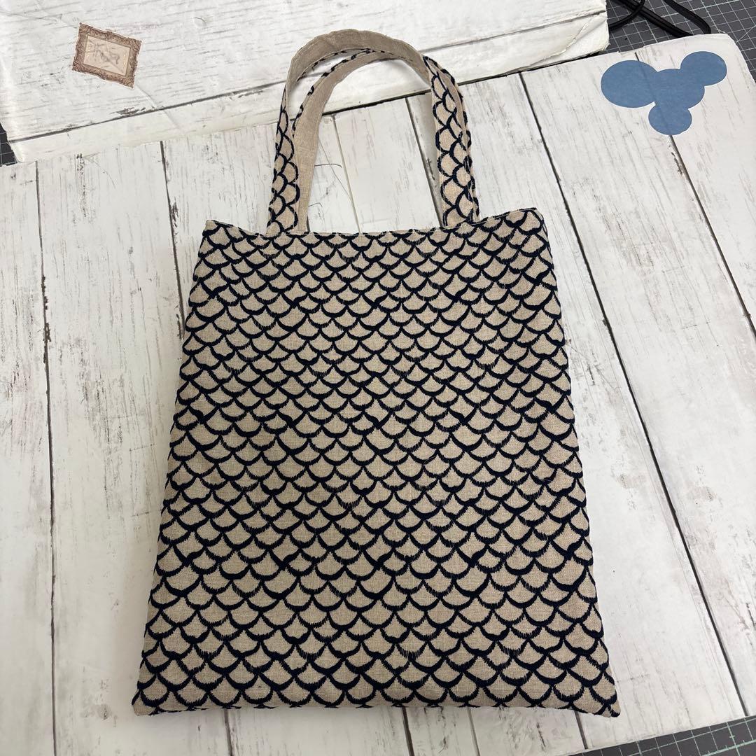 tantan プランプバッグ大 タンバリンベージュとマーメイドトートバッグ