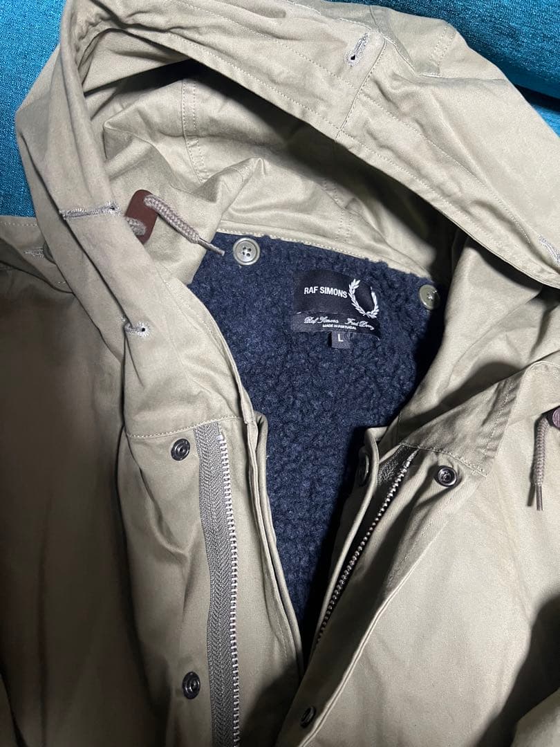 RAF SIMONS × FRED PERRY　ライナー付き モッズコート