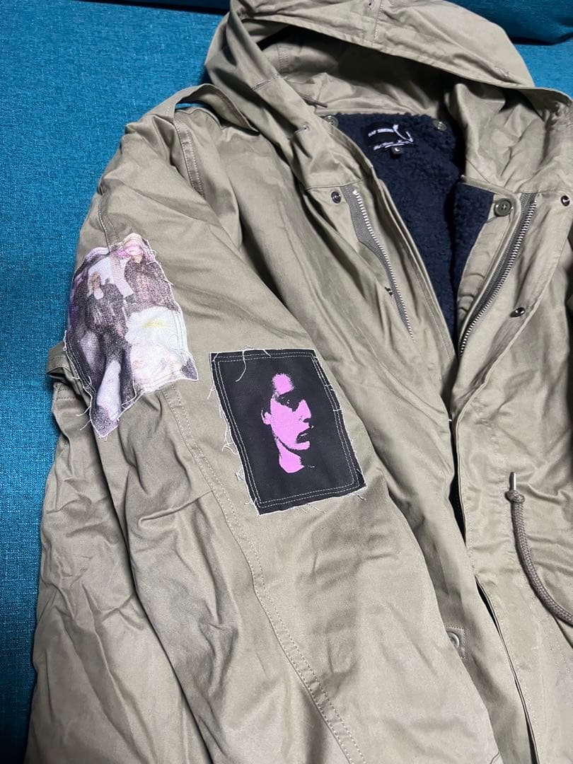 RAF SIMONS × FRED PERRY　ライナー付き モッズコート