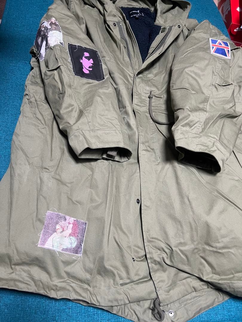 RAF SIMONS × FRED PERRY　ライナー付き モッズコート