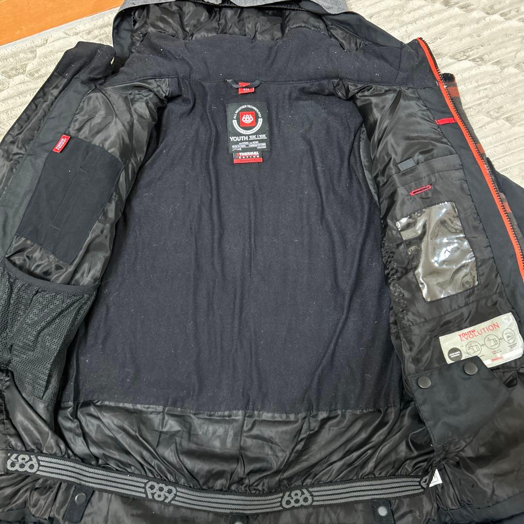 686 子供用 スノーボードウェア M 150〜160
