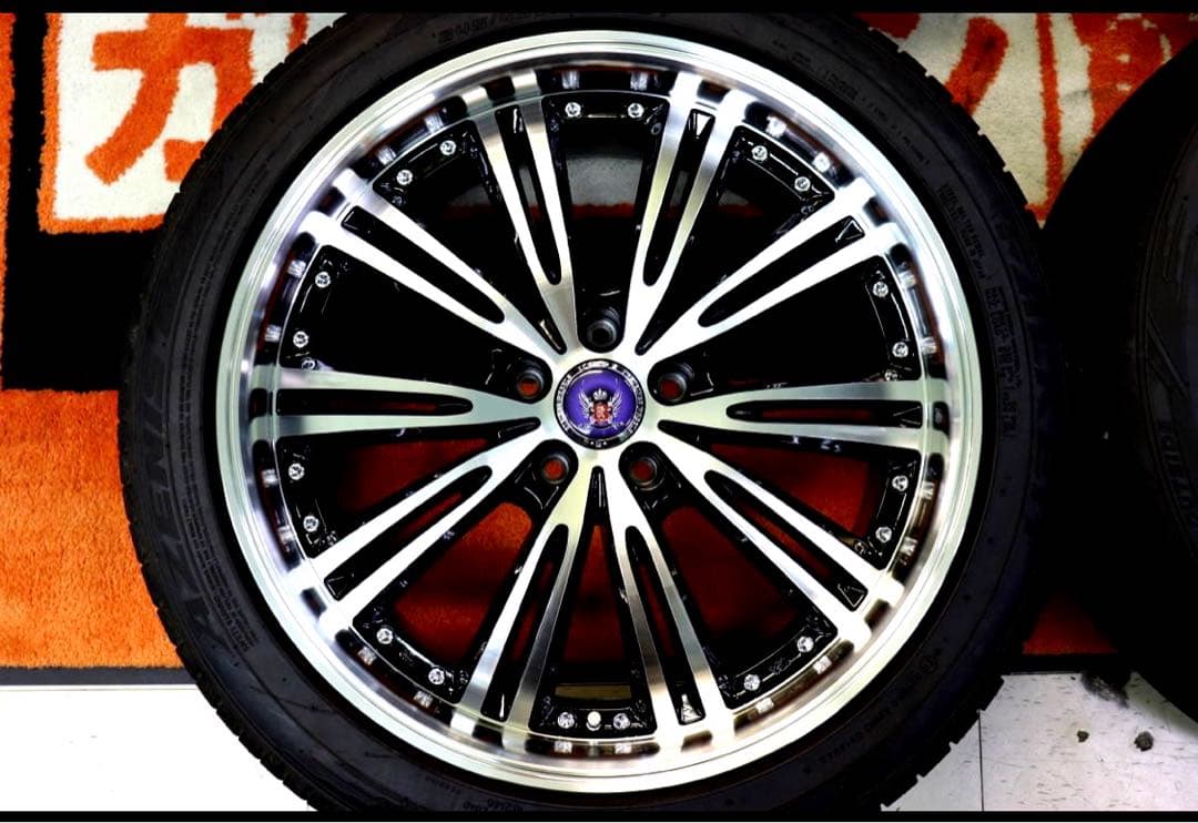 1*6様 美品キョウホウシュタイナーWX5 20インチ＋アドバンdBタイヤホイー