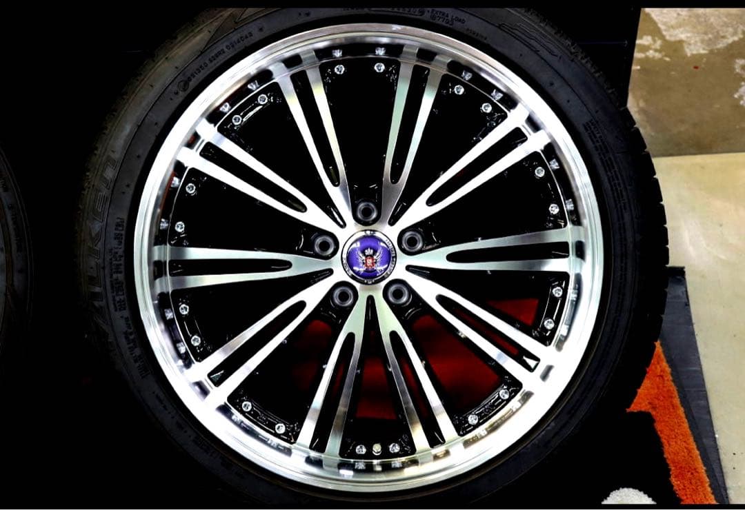 1*6様 美品キョウホウシュタイナーWX5 20インチ＋アドバンdBタイヤホイー