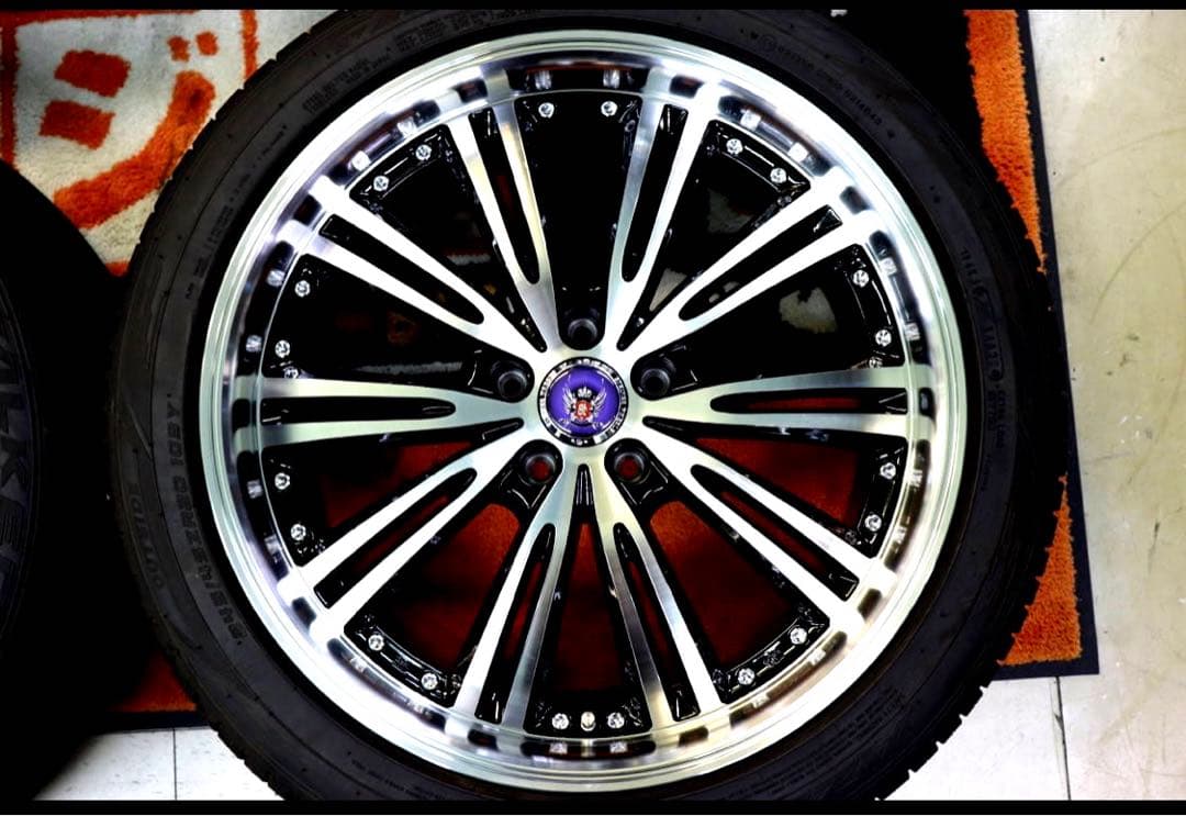 1*6様 美品キョウホウシュタイナーWX5 20インチ＋アドバンdBタイヤホイー