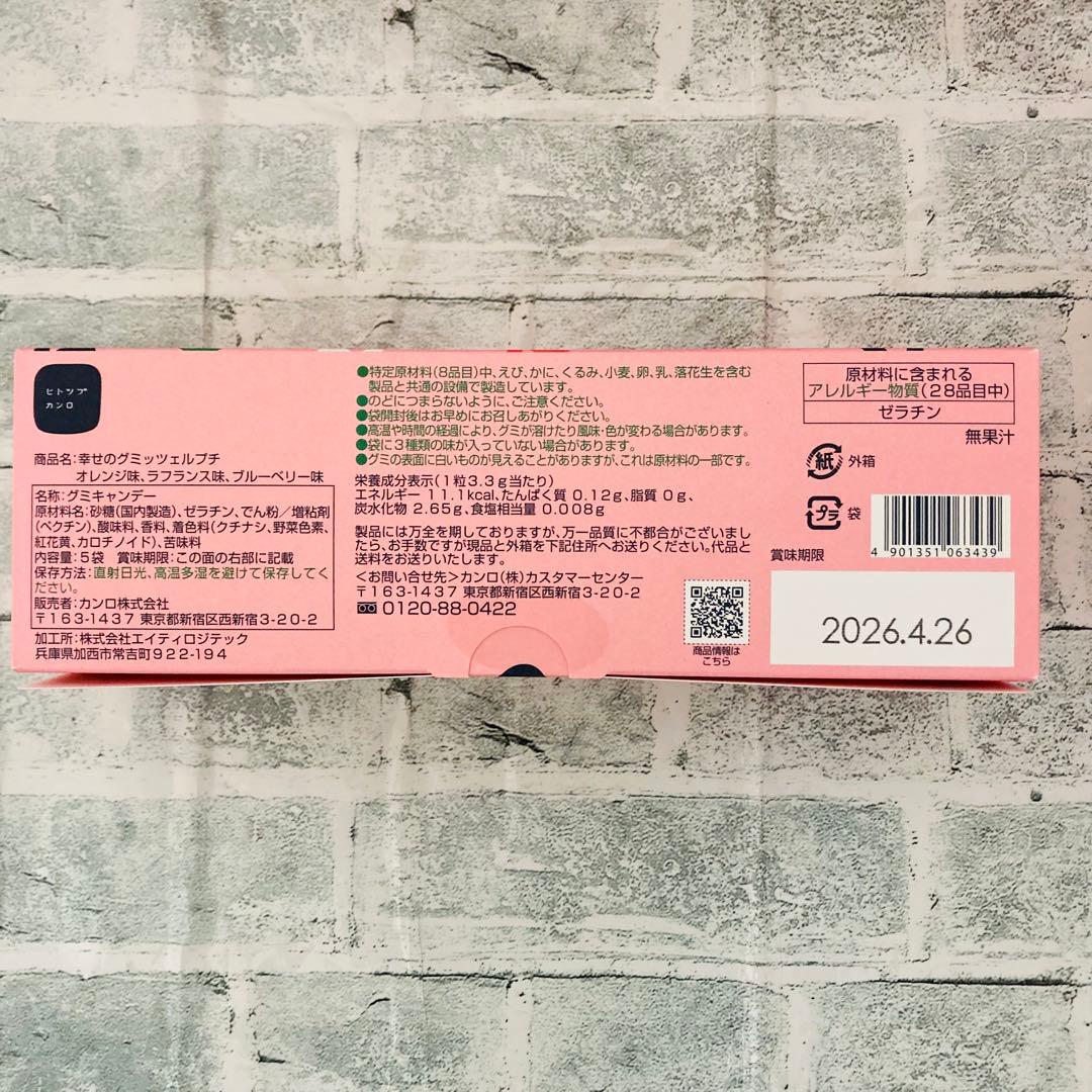 グミッツェル4箱　グミッツェルプチ4箱　モフワ4箱　合計12点 ヒトツブカンロ