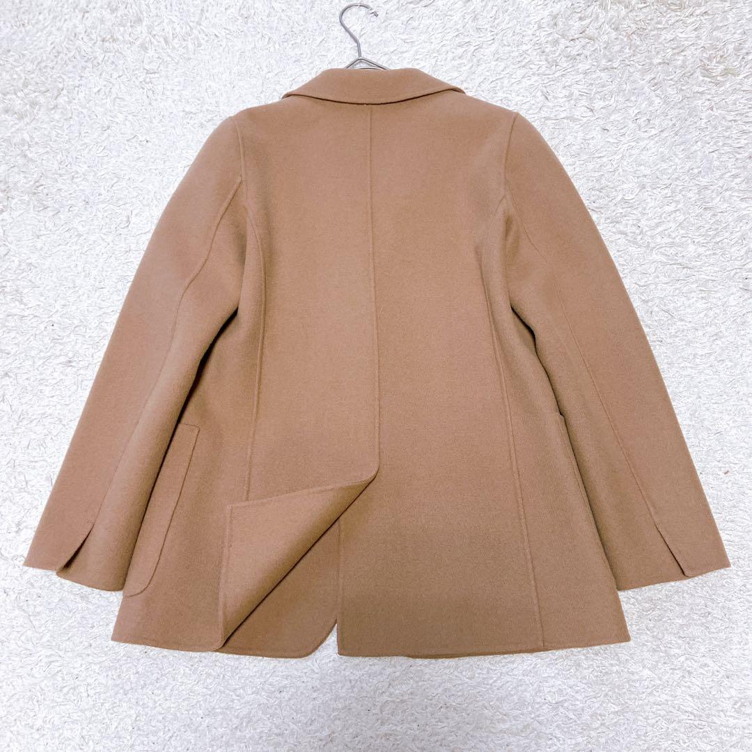 極美品✨クチートアマーノ ダブルフェイス 柔らかジャケット✨軽量◎マックスマーラ