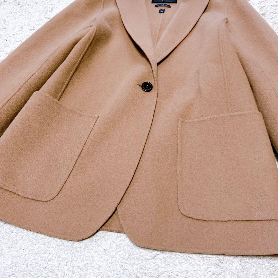 極美品✨クチートアマーノ ダブルフェイス 柔らかジャケット✨軽量◎マックスマーラ