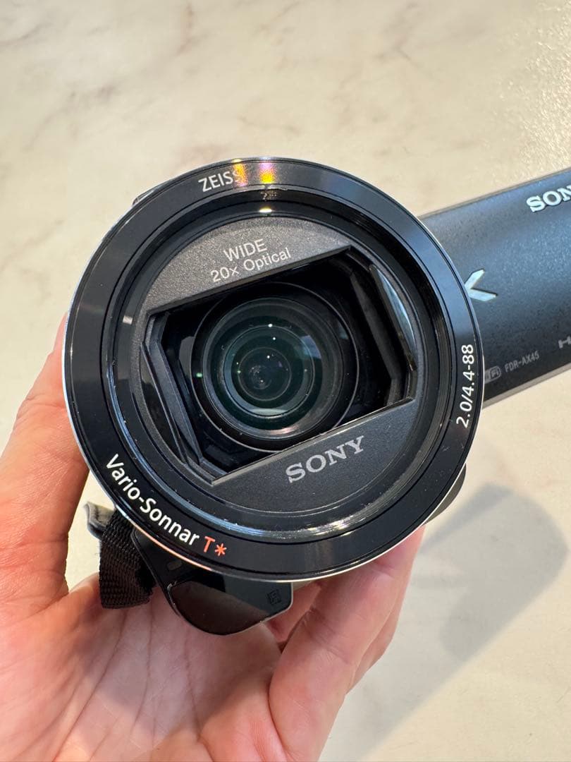 Sony 4K FDR-AX45 ビデオカメラ 本体