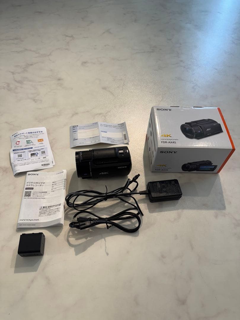 Sony 4K FDR-AX45 ビデオカメラ 本体