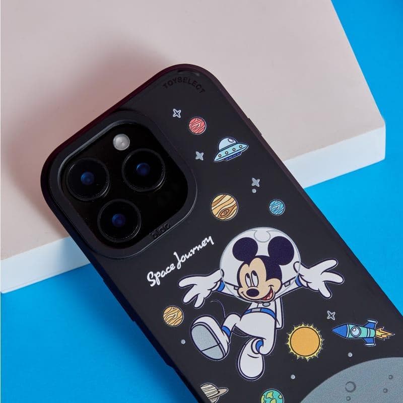 ミッキーマウス 宇宙旅行 iPhone スマホケース　MagSafe 対応