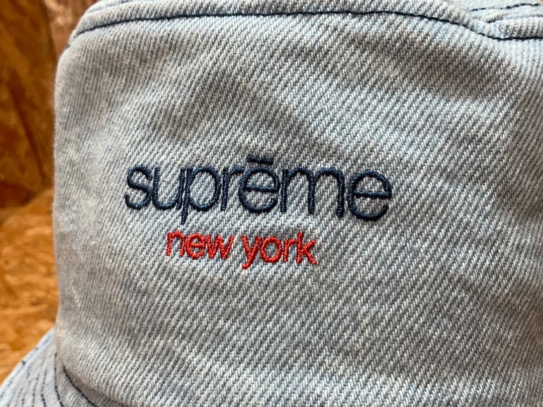 未使用 タグ付 シュプリーム 25ss Denim Crusher S/M