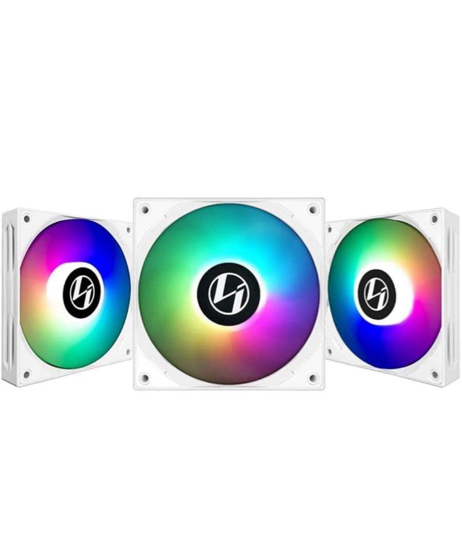 リアンリー　ST120 RGBファン　3個入り×2箱セット　ホワイト