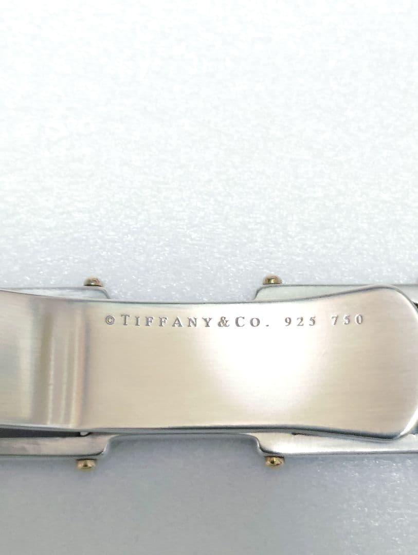Tiffany & Co. K18コンビ ゲートマネークリップ