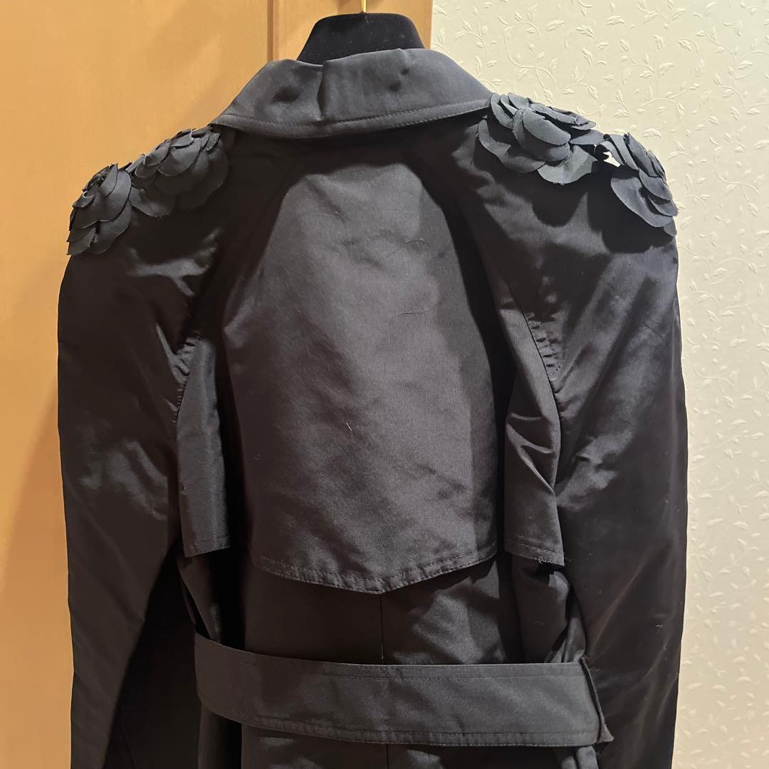 CHANEL ブラック トレンチコート