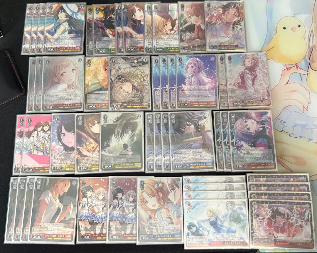 【ヴァイスシュヴァルツ】アイドルマスターシャイニーカラーズ 8電源デッキ＋パーツ