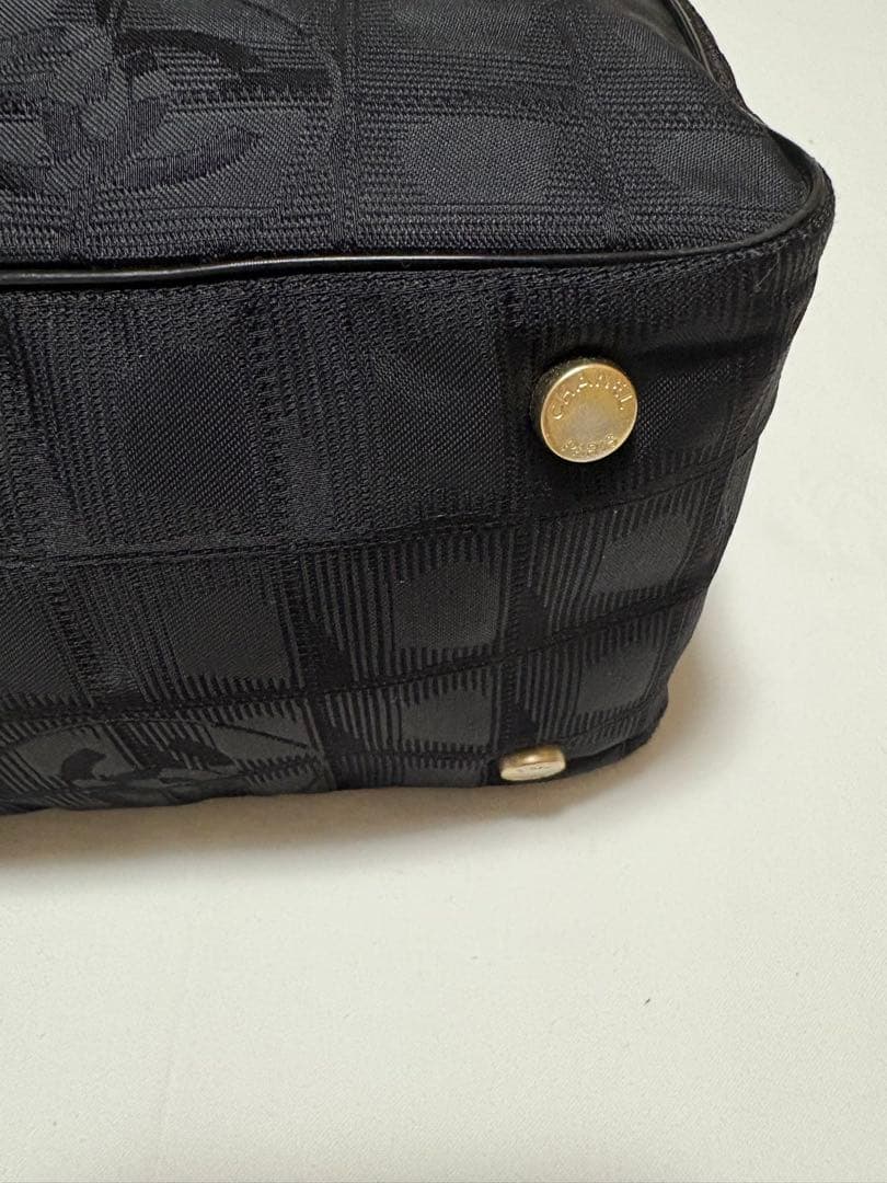 CHANEL トートバッグ エールライン ブラック