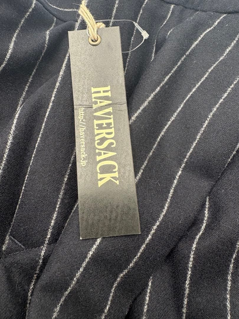 新品未使用　HAVERSACK スラックス　ハバーサック　ネイビー　Lサイズ