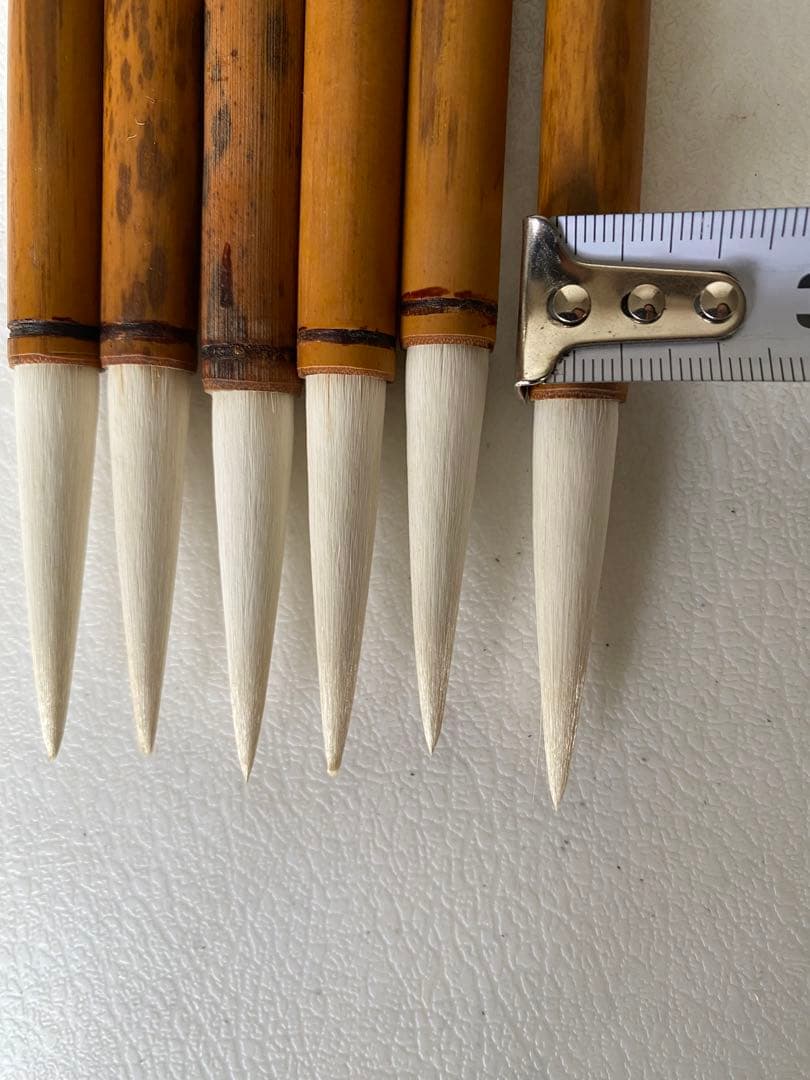 蘇州湖筆　右軍書法　筆　6本　中国筆　古筆