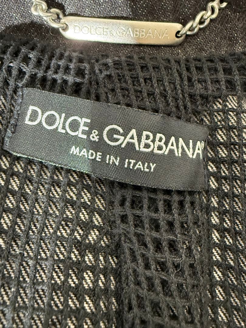 ドルチェ＆ガッバーナ デニムMA-1 ミリタリーブルゾン