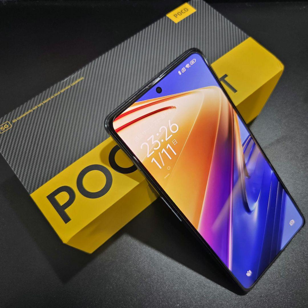POCO F4 256GB　ステルスブラック グローバル版　動作良好