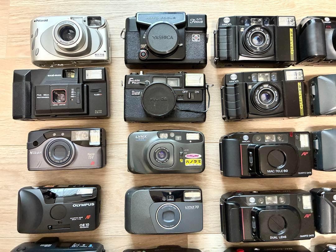 カメラ　まとめ売り 36台　Canon・OLYMPUS・FUJ I・RICOH他