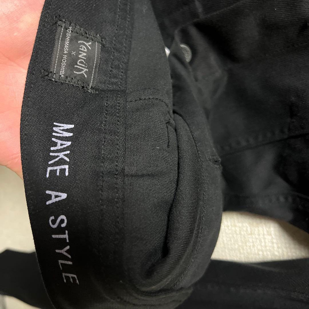 YANUK ×干場義雅 コラボ ブラックデニムジャケット