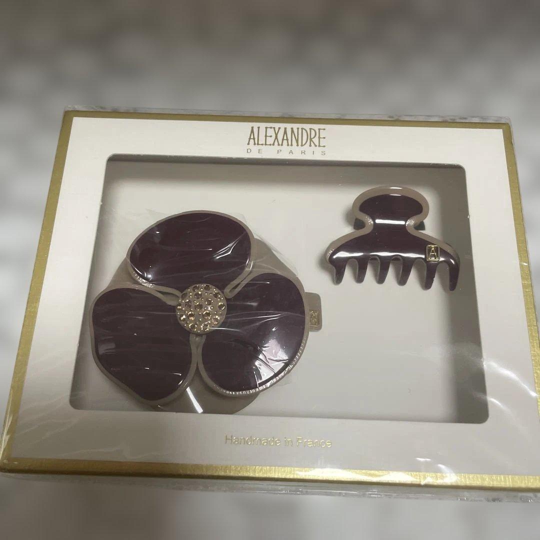 ALEXANDRE DE PARIS ヘアクリップセット