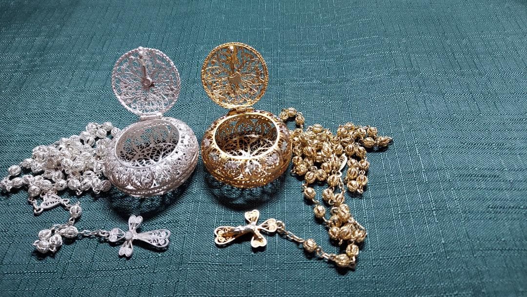 イタリアサン・ピエトロ寺院ロザリオ