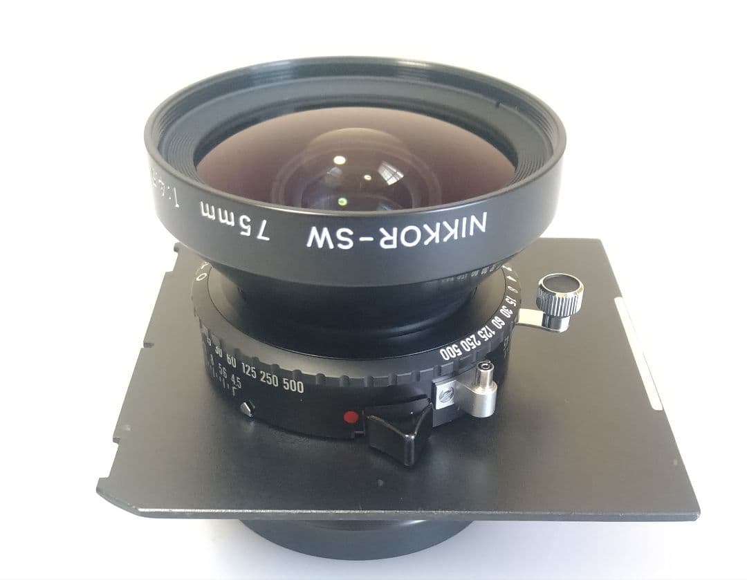 Nikon Nikkor-SW 75mm レンズ