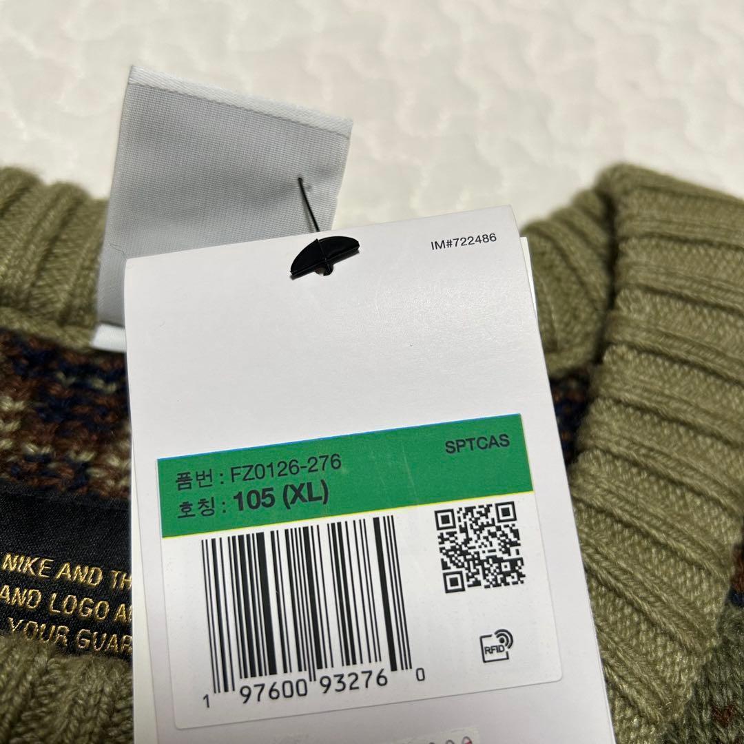 ★残り１点★【NIKE】ナイキ NL フェア アイル クルー セーター XL