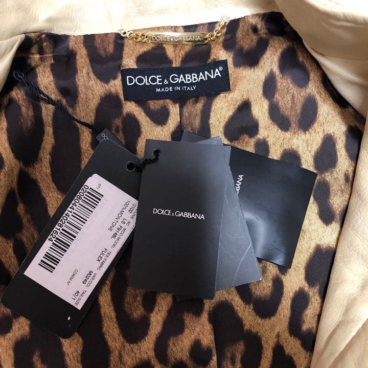 ✨ドルチェ&ガッバーナ DOLCE&GABBANA レザージャケット✨