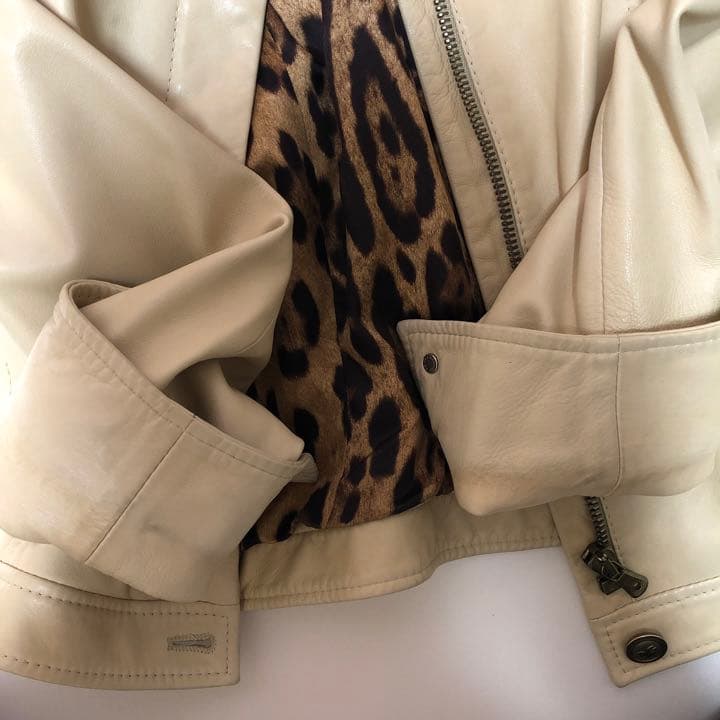 ✨ドルチェ&ガッバーナ DOLCE&GABBANA レザージャケット✨