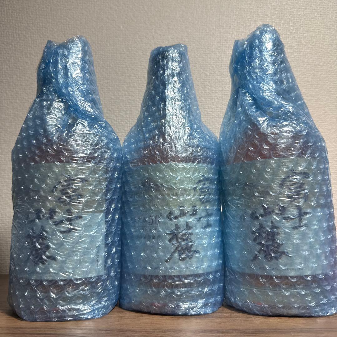 富士山麓 樽熟原酒50°　未開栓　3本セット