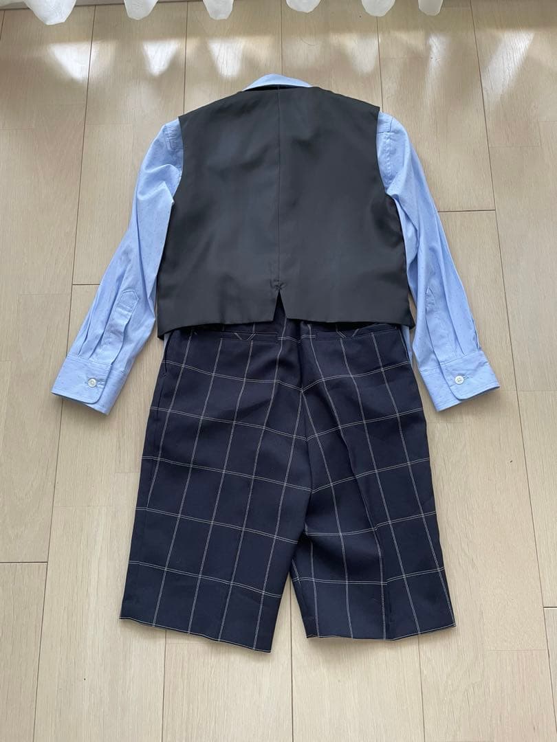 【最短発送】WANDER FACTORY フォーマルスーツ　フルセット120cm