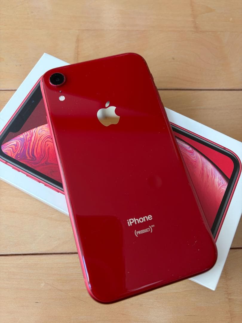 ★☆ iPhone XR 64GB Product RED 美品 バッテリ94%
