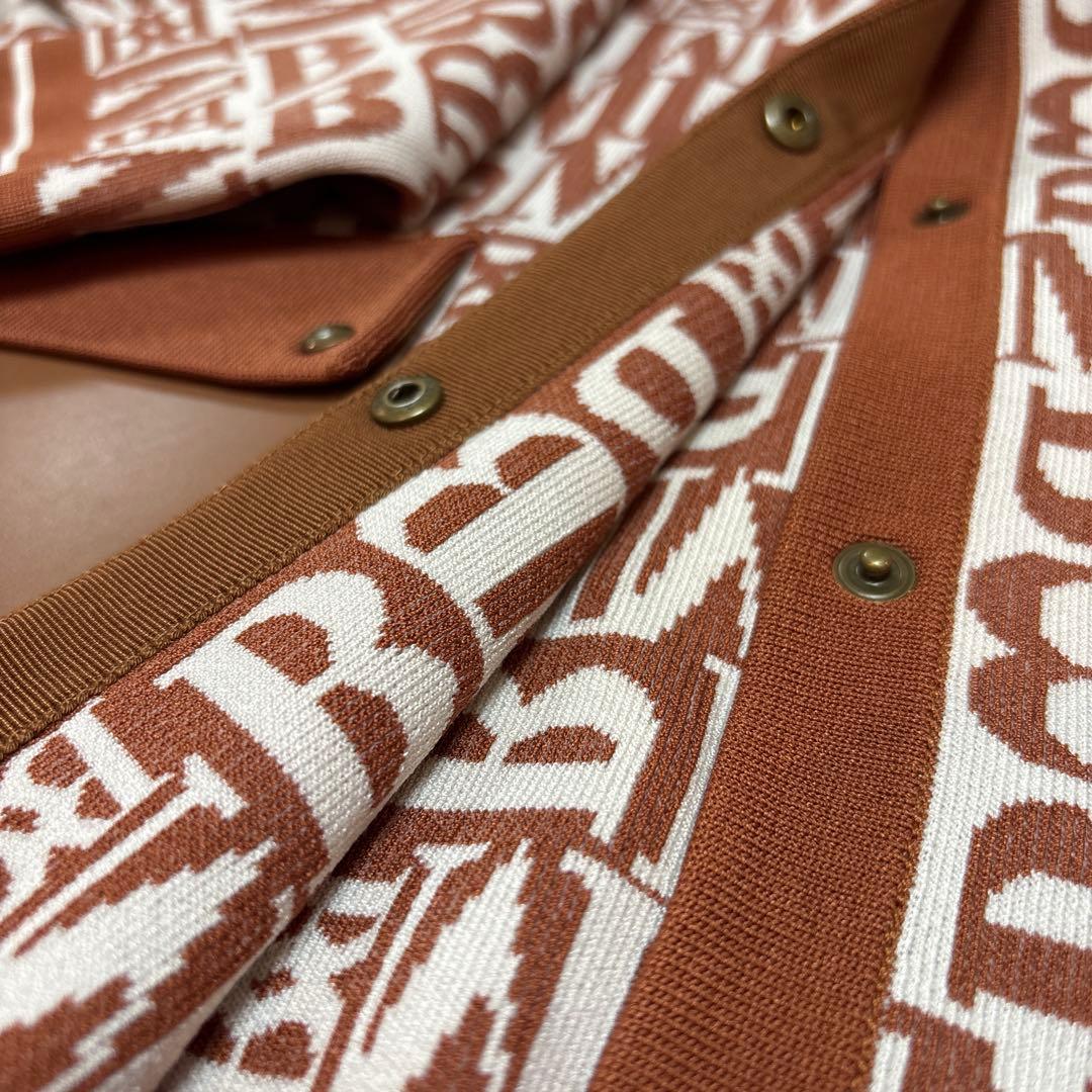 ✨MORABITO ✨モラビトロゴカーディガン38トップス新品64,900