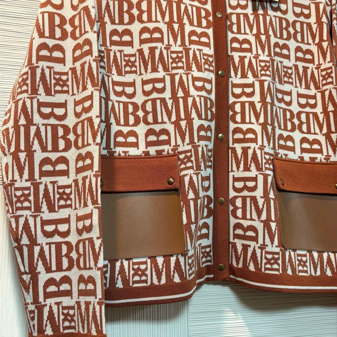 ✨MORABITO ✨モラビトロゴカーディガン38トップス新品64,900