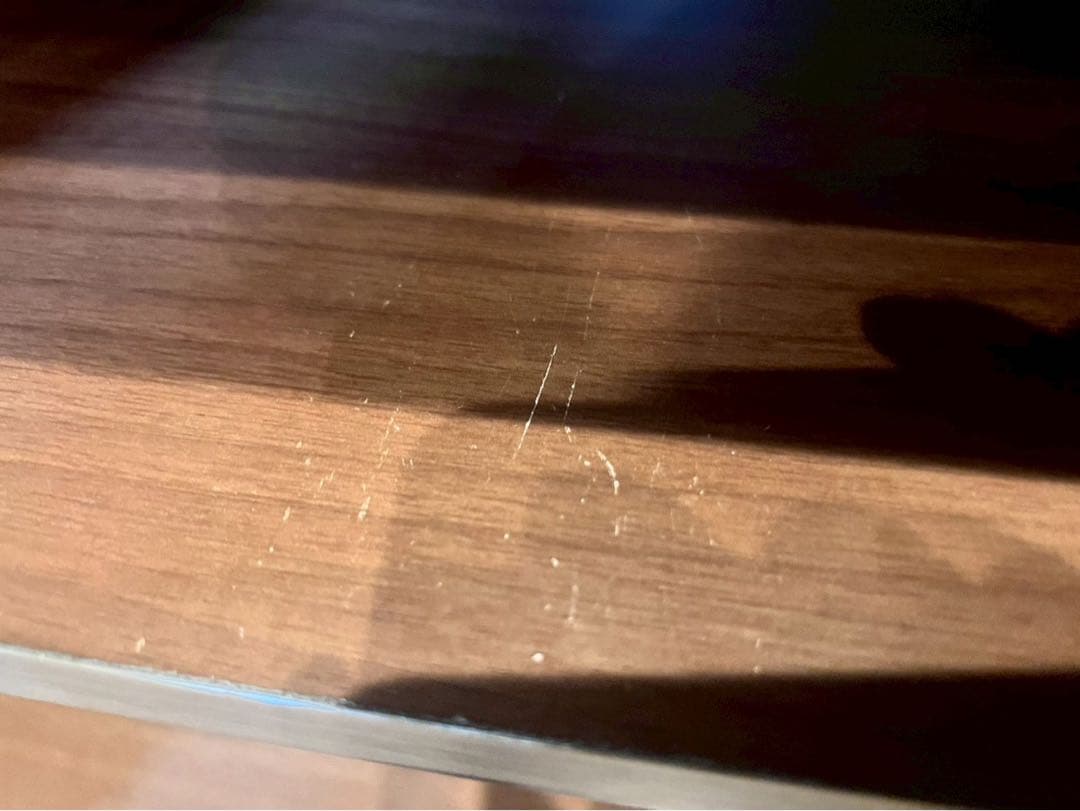 白いkotori　LOWYA キッチンボード 幅160cm ウォールナット