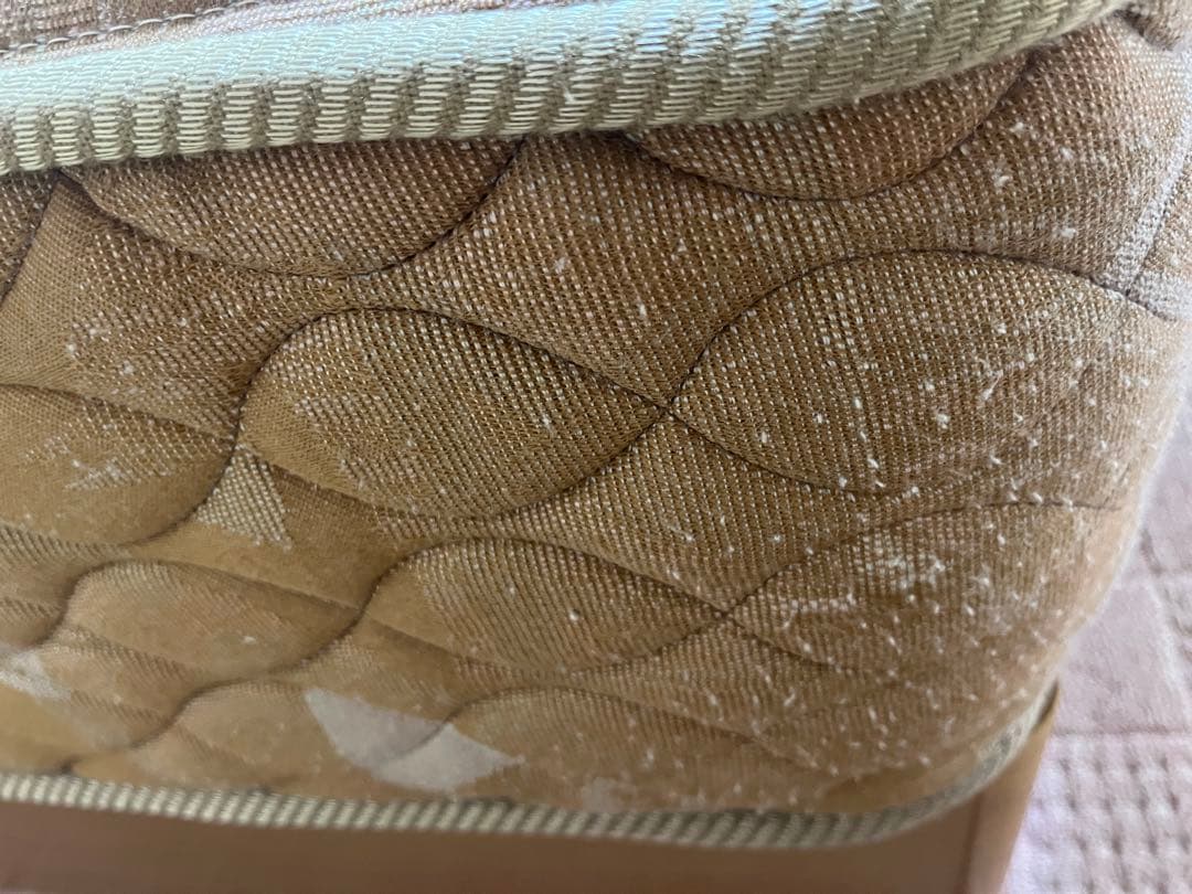 フランスベッド E-MAX 高密度連続スプリング付 シングルベッド 収納引出し付