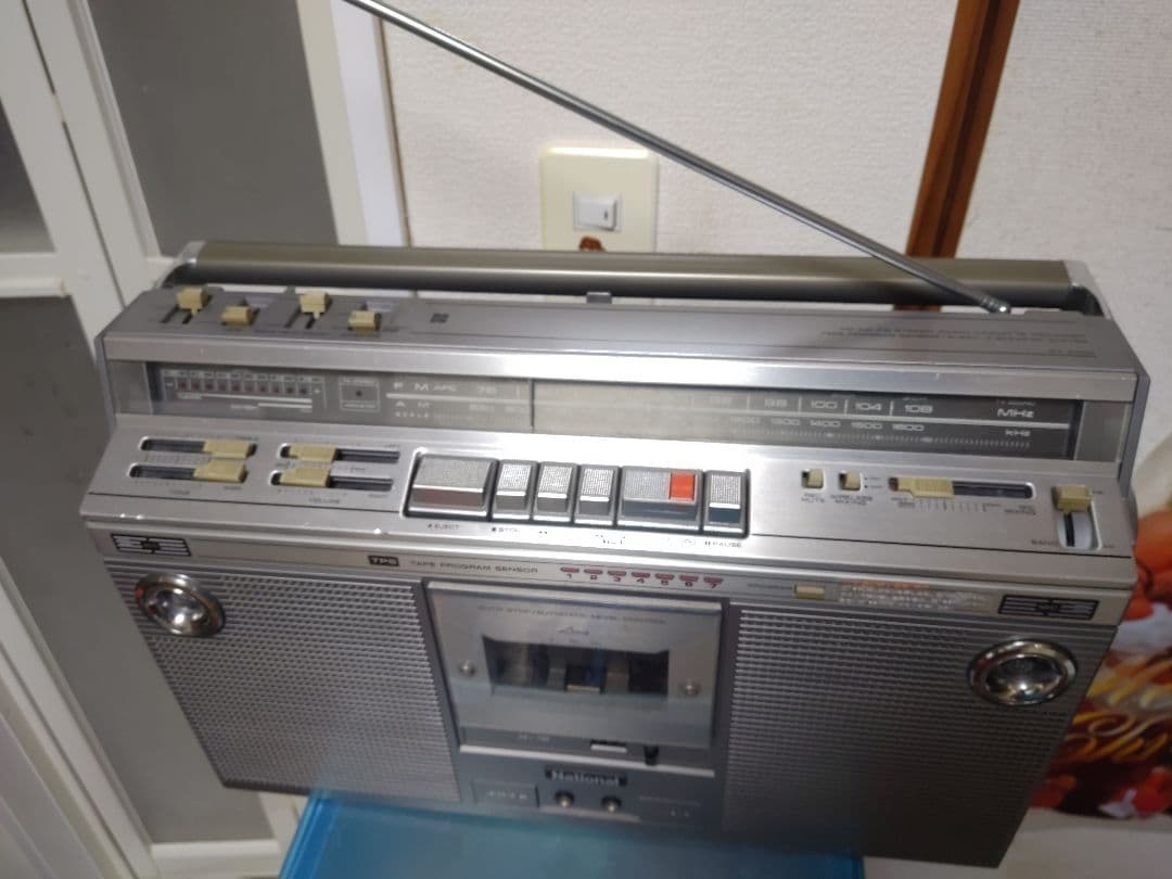 希少！バブル期ラジカセ　ナショナルRX-5300　メンテナンス済み飛び越し選曲7