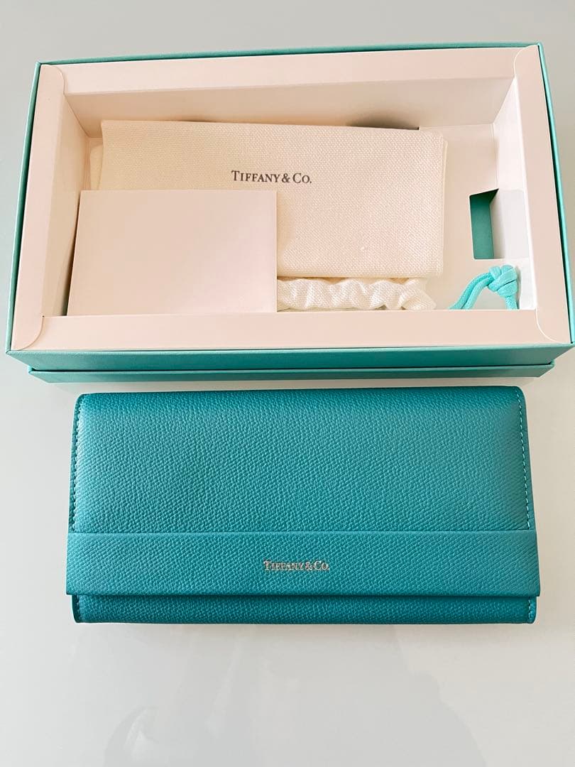 ［新品］Tiffany & Co. ティファニーブルー 長財布