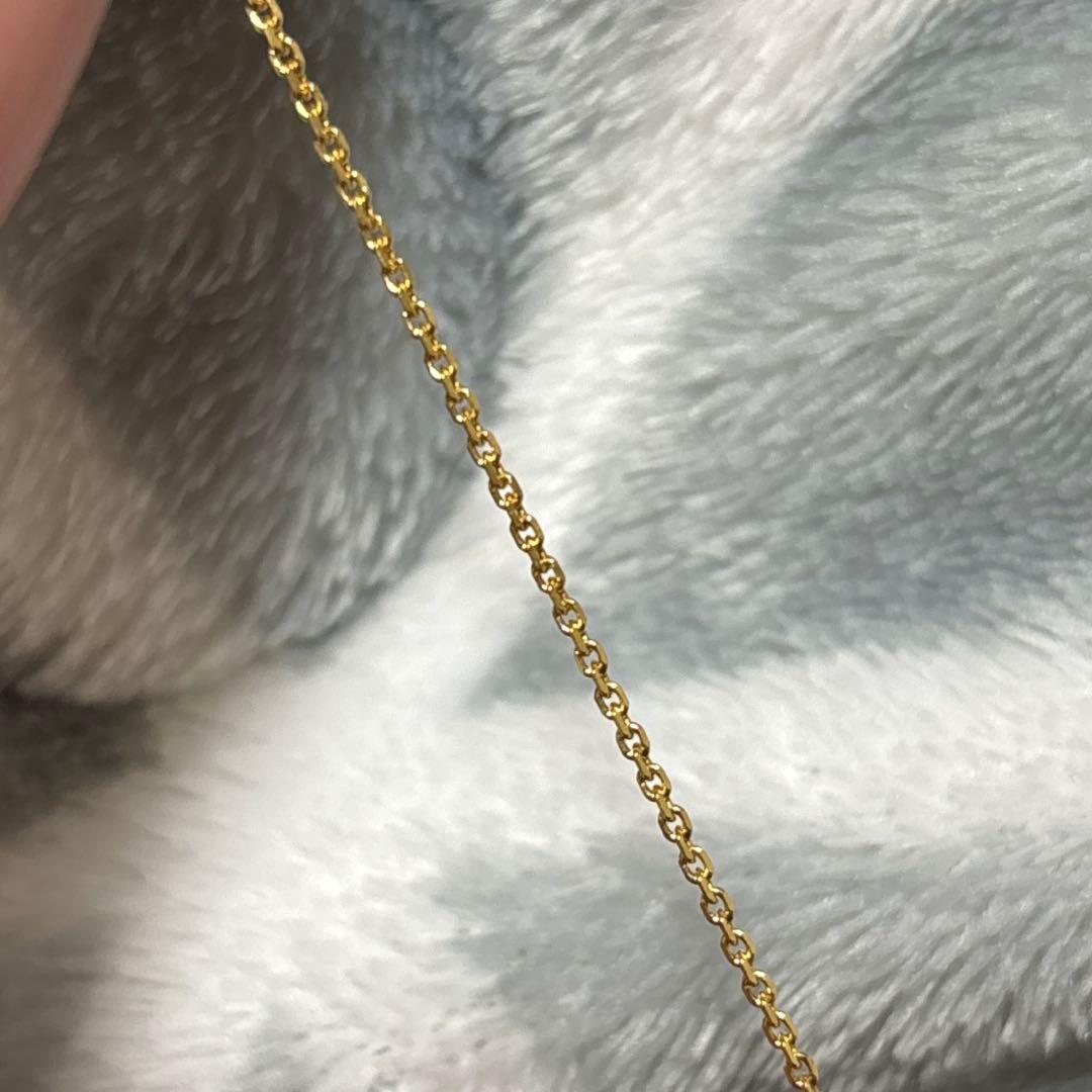 Ꮶ18 チェーンネックレス 約45cm 3.04g　本物