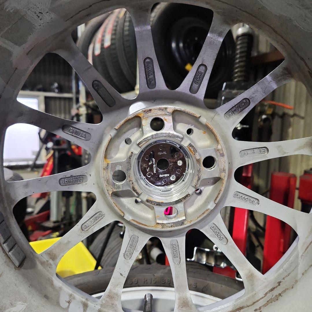 185/60R15　スタッドレス　外品アルミホイール付き　4本セット